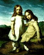 Theodore   Gericault les enfants dedreux oil painting on canvas